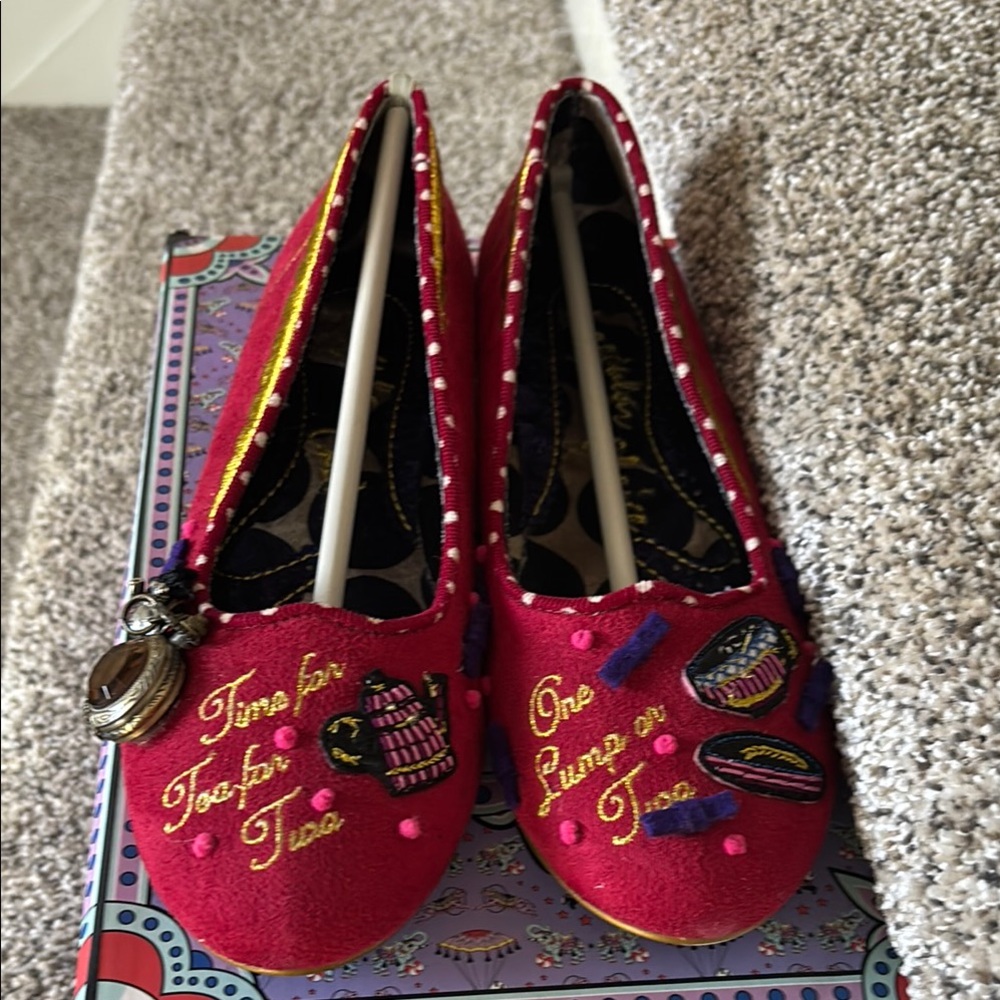 Irregular Choice ‘Tea For Two’ flats